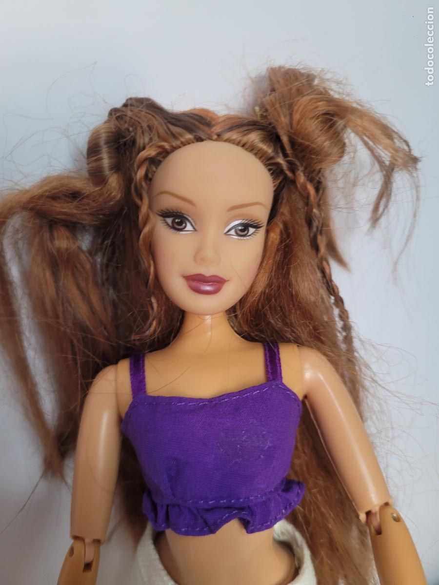 Barbie y Ken: mu&ntilde;eca barbie flavas pelirroja 2003 - Foto 2