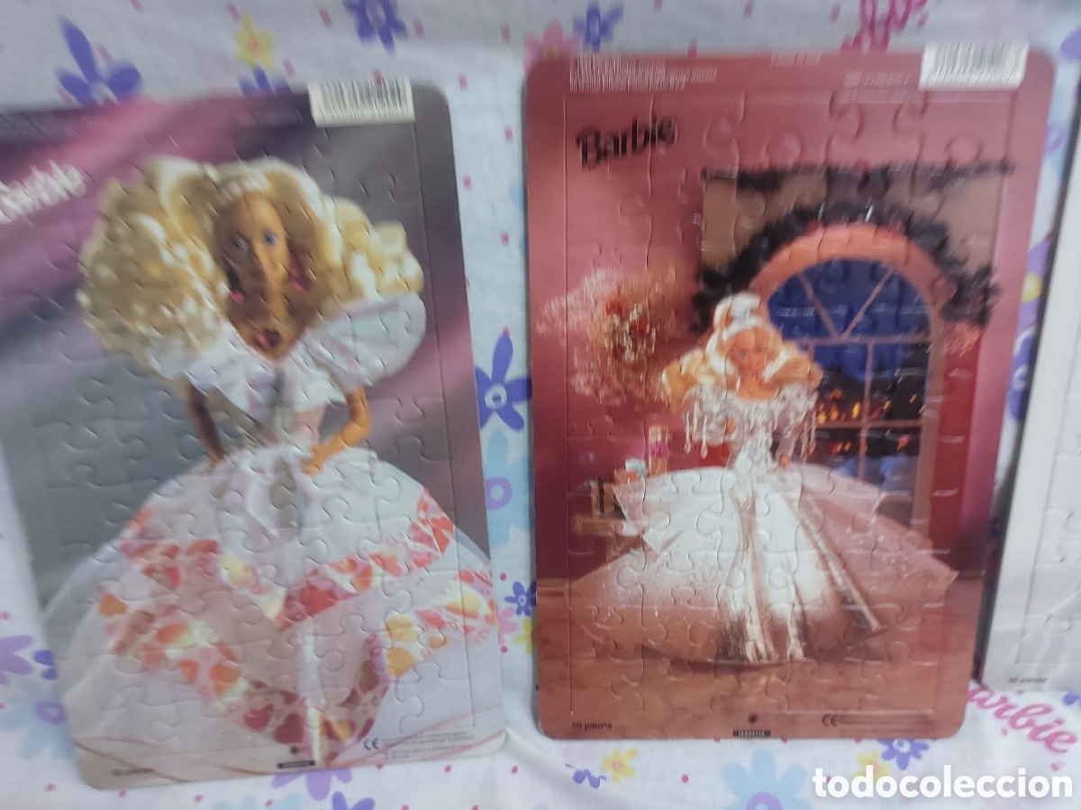 Barbie y Ken: Puzles y pegatinas barbie - Foto 4