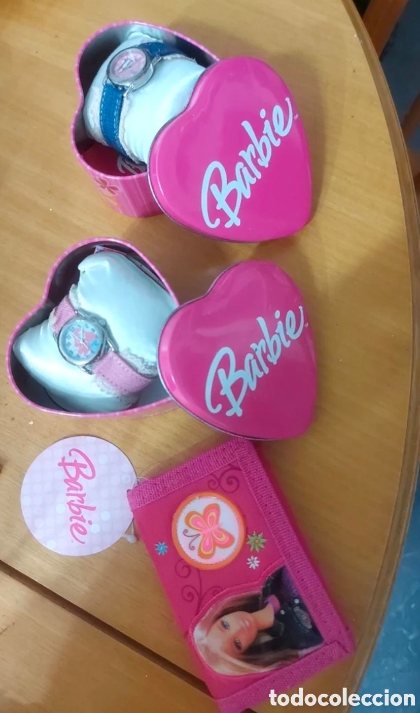 Barbie y Ken: Relojes y cartera barbie - Foto 1
