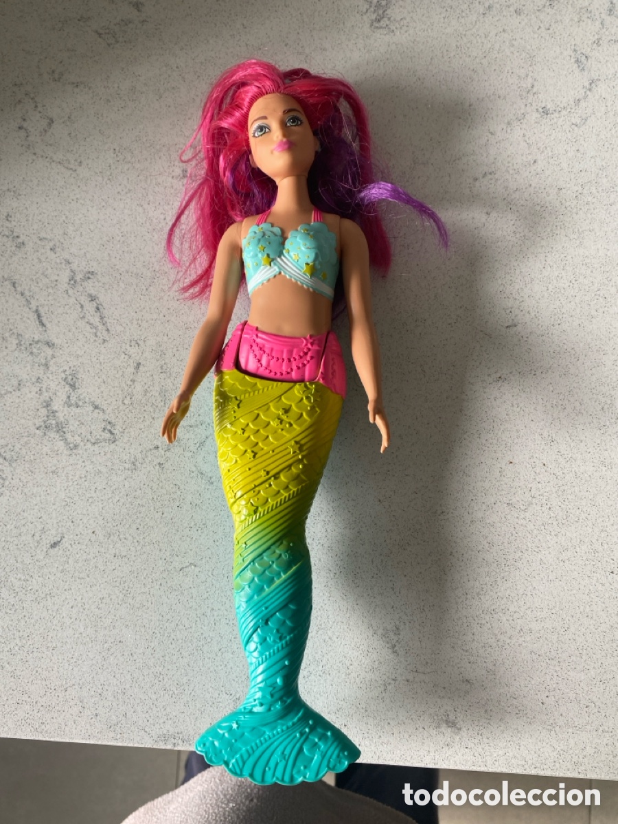 Barbie y Ken: Mu&ntilde;eca Sirena Dreamtopia marca mattel - Foto 1