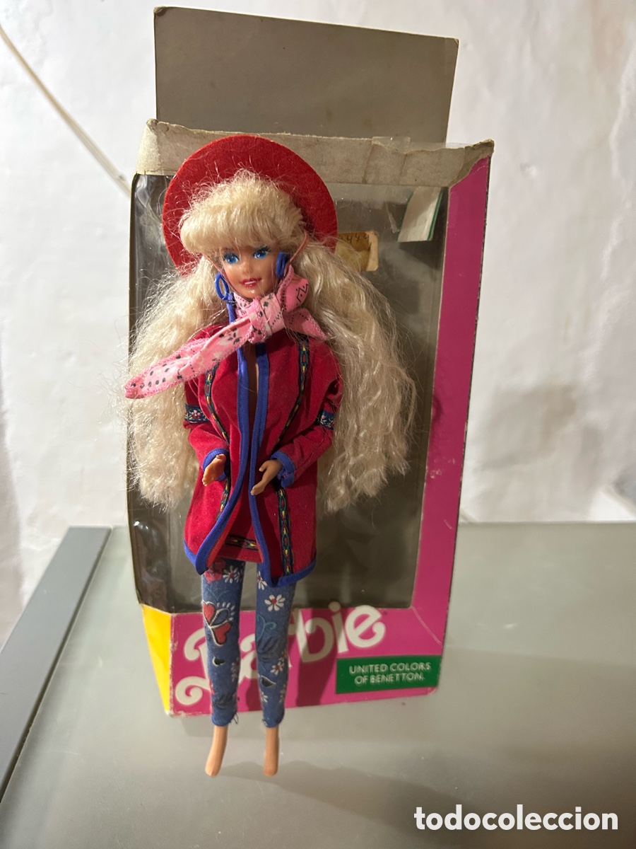 Barbie y Ken: Barbie benetton y caja - Foto 2