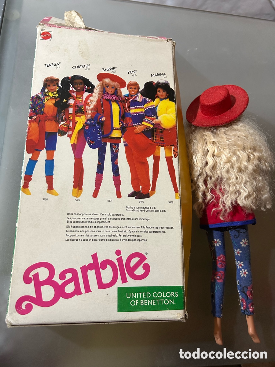 Barbie y Ken: Barbie benetton y caja - Foto 6