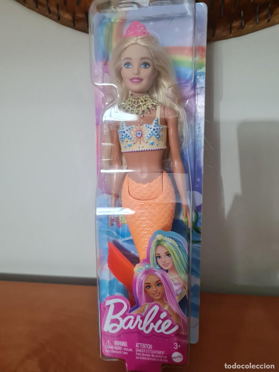 Barbie y Ken: Barbie sirena naranja - Foto 3