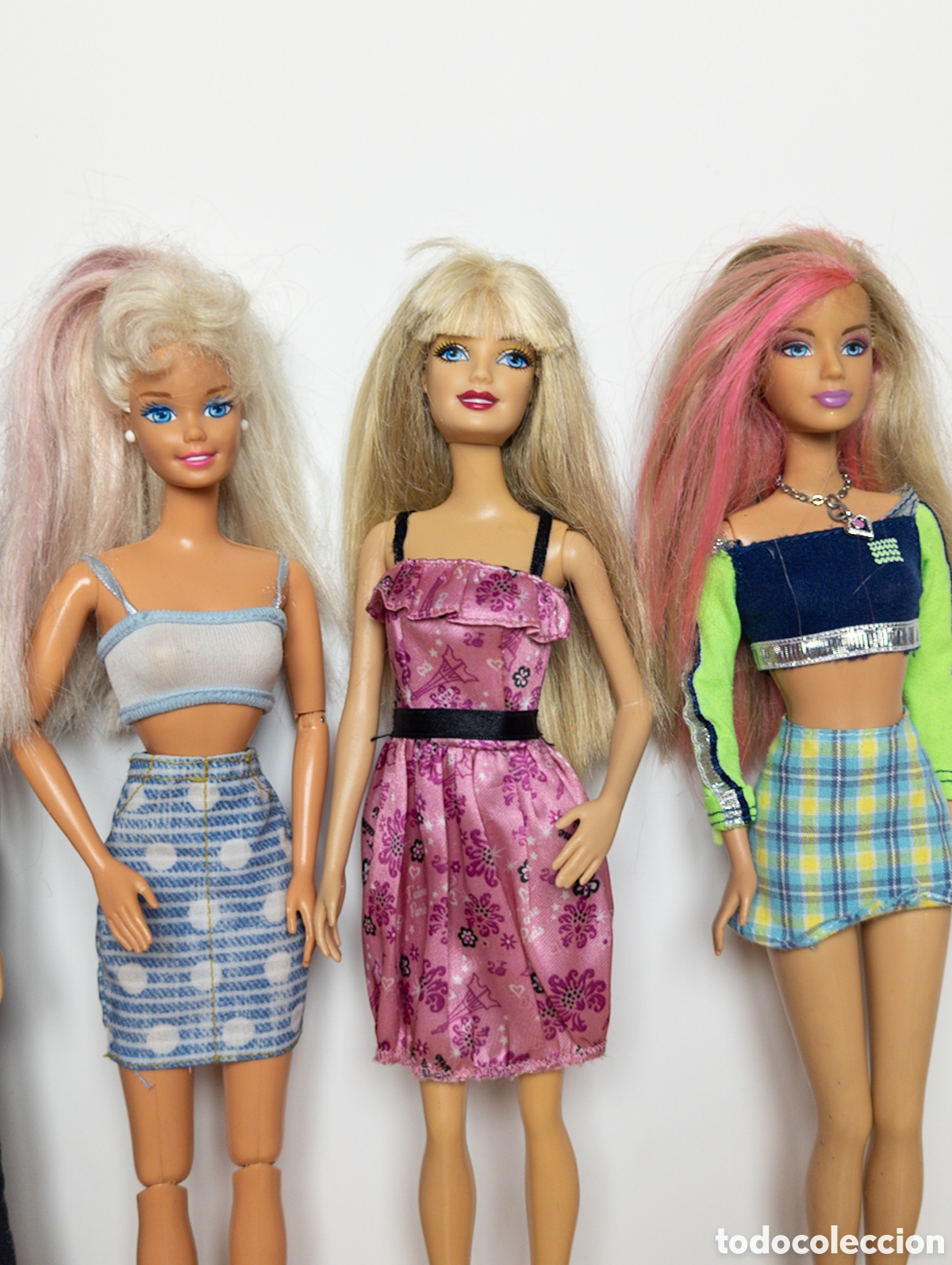 Barbie y Ken: Lote 4 mu&ntilde;ecas Barbie - Foto 3