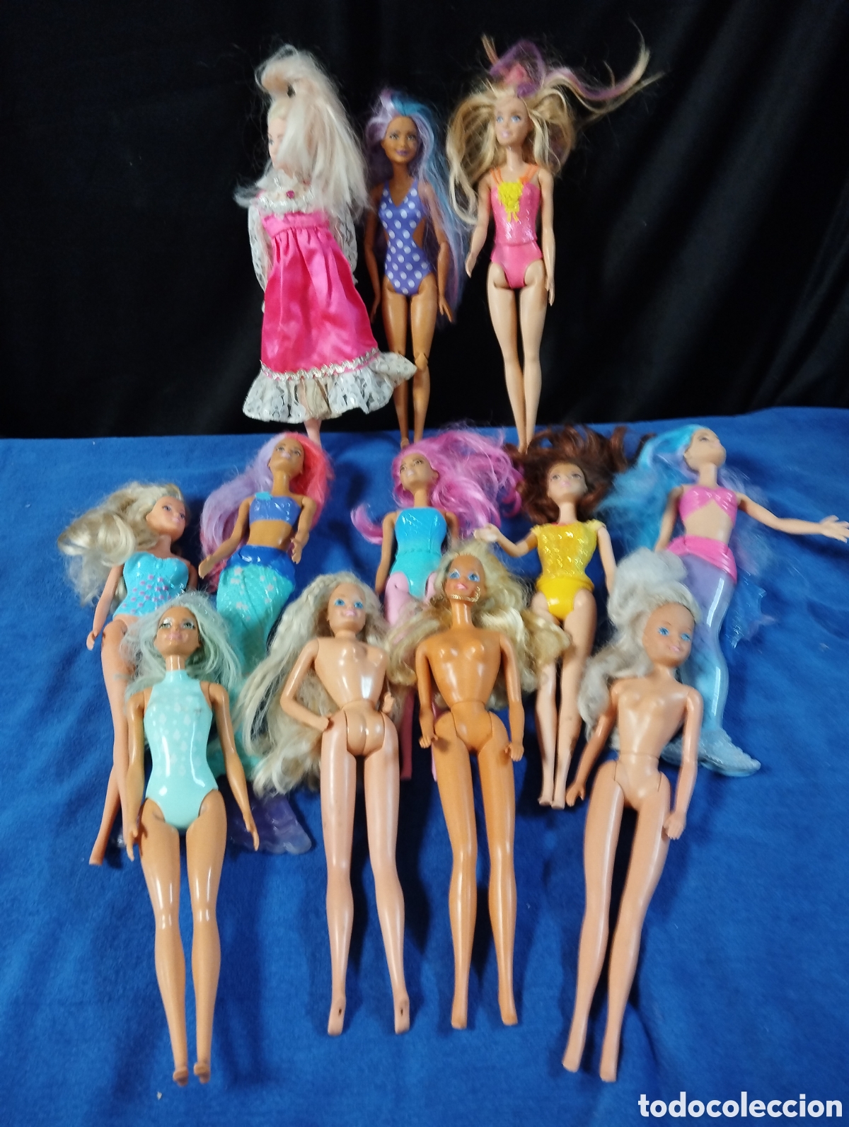 Barbie y Ken: Lote de 12 mu&ntilde;ecas Barbie - Foto 1
