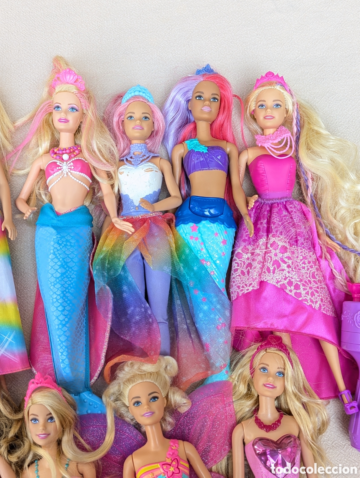 Barbie y Ken: Lote 13 mu&ntilde;ecas barbie - Foto 3