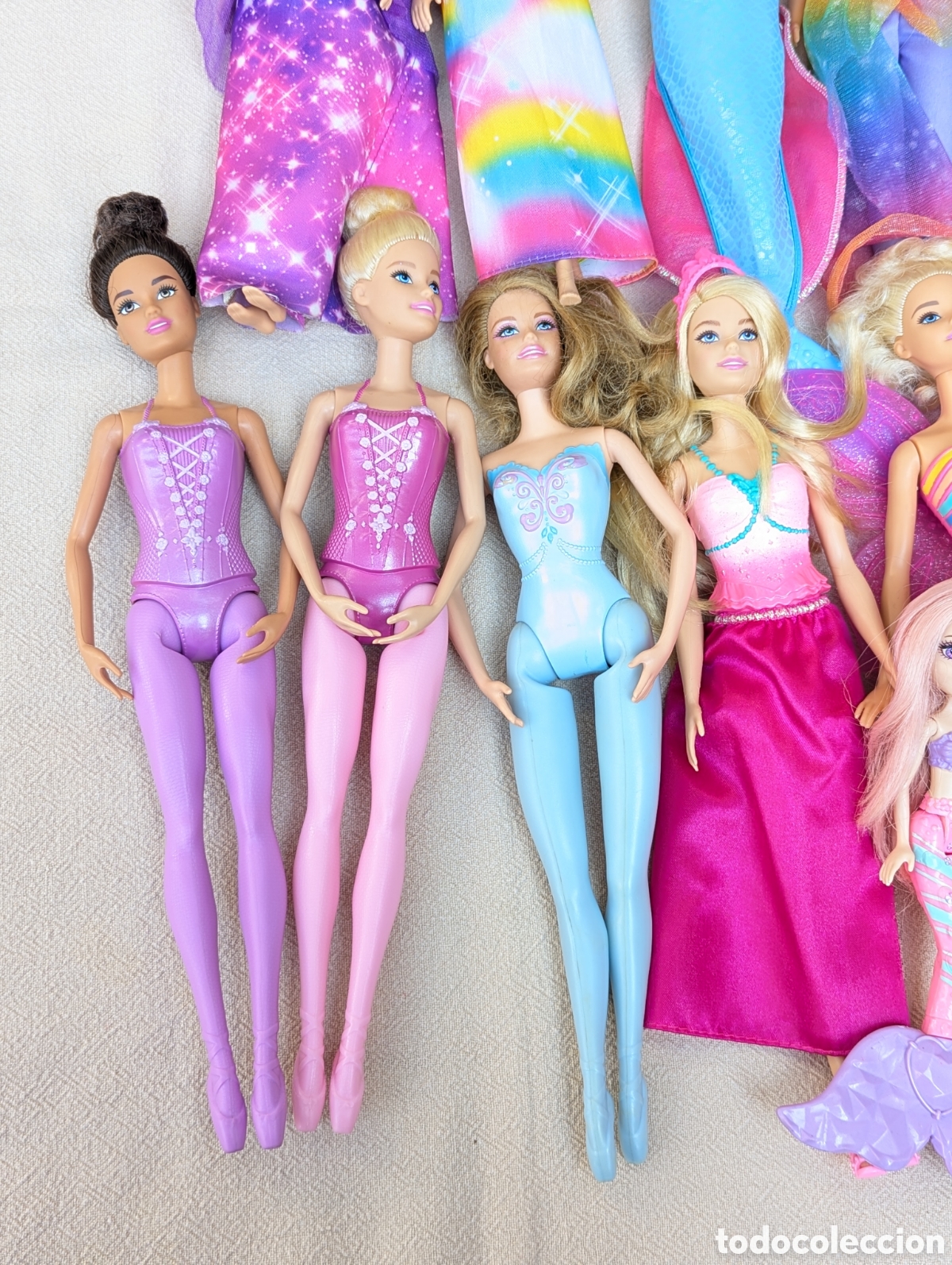 Barbie y Ken: Lote 13 mu&ntilde;ecas barbie - Foto 5