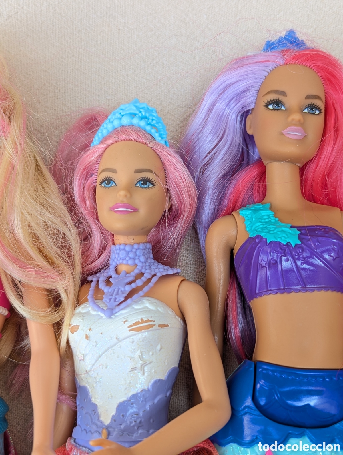 Barbie y Ken: Lote 13 mu&ntilde;ecas barbie - Foto 7