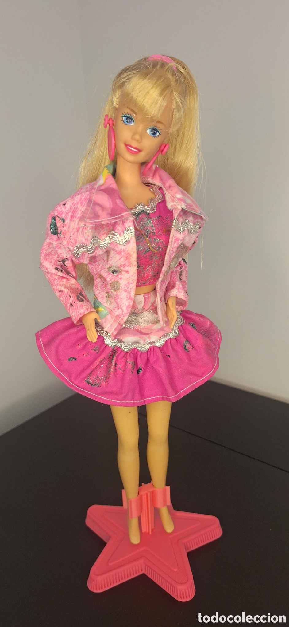 Barbie y Ken: barbie paint n dazzle 1994 - Foto 1