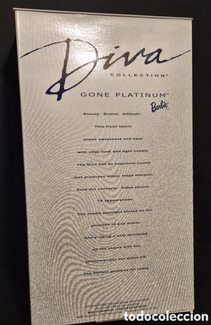 Barbie y Ken: Barbie Collection Diva gone Platinum - Foto 6