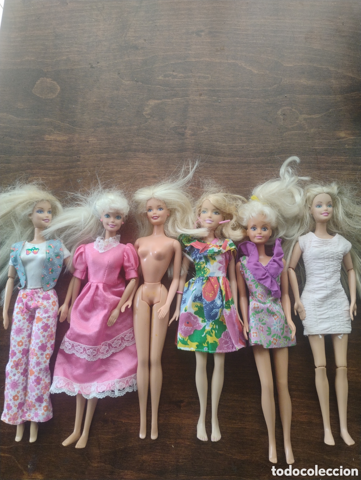 Barbie y Ken: Lote mu&ntilde;ecas Barbie a&ntilde;os 90