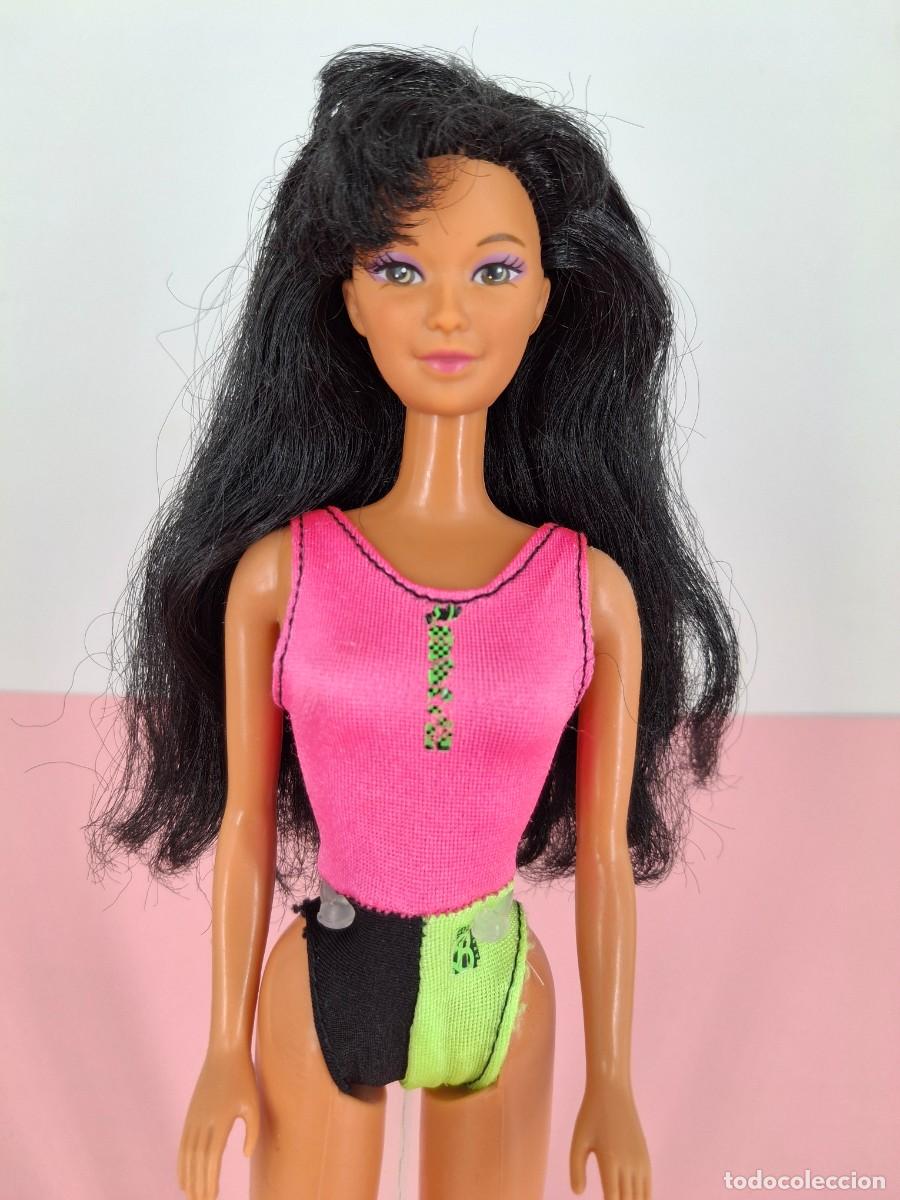 Barbie y Ken: Miko / Marina Beach Blast con ba&ntilde;ador original - Mattel, 1988