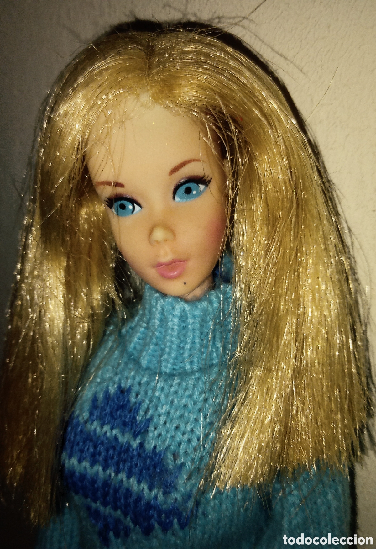 Barbie y Ken: DIFICIL RARA MU&Ntilde;ECA BARBIE RETRO VINTAGE TNT TWIST 'N TURN DE MATTEL RAYA EN MEDIO A&Ntilde;OS 70 KOREA