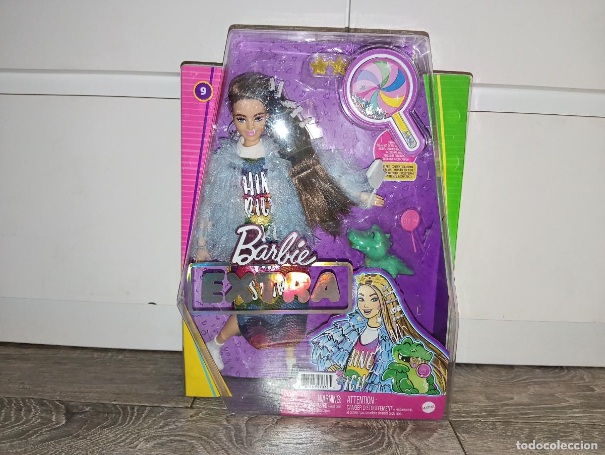 Barbie y Ken: Mu&ntilde;eca Barbie extra nueva en caja - Foto 1