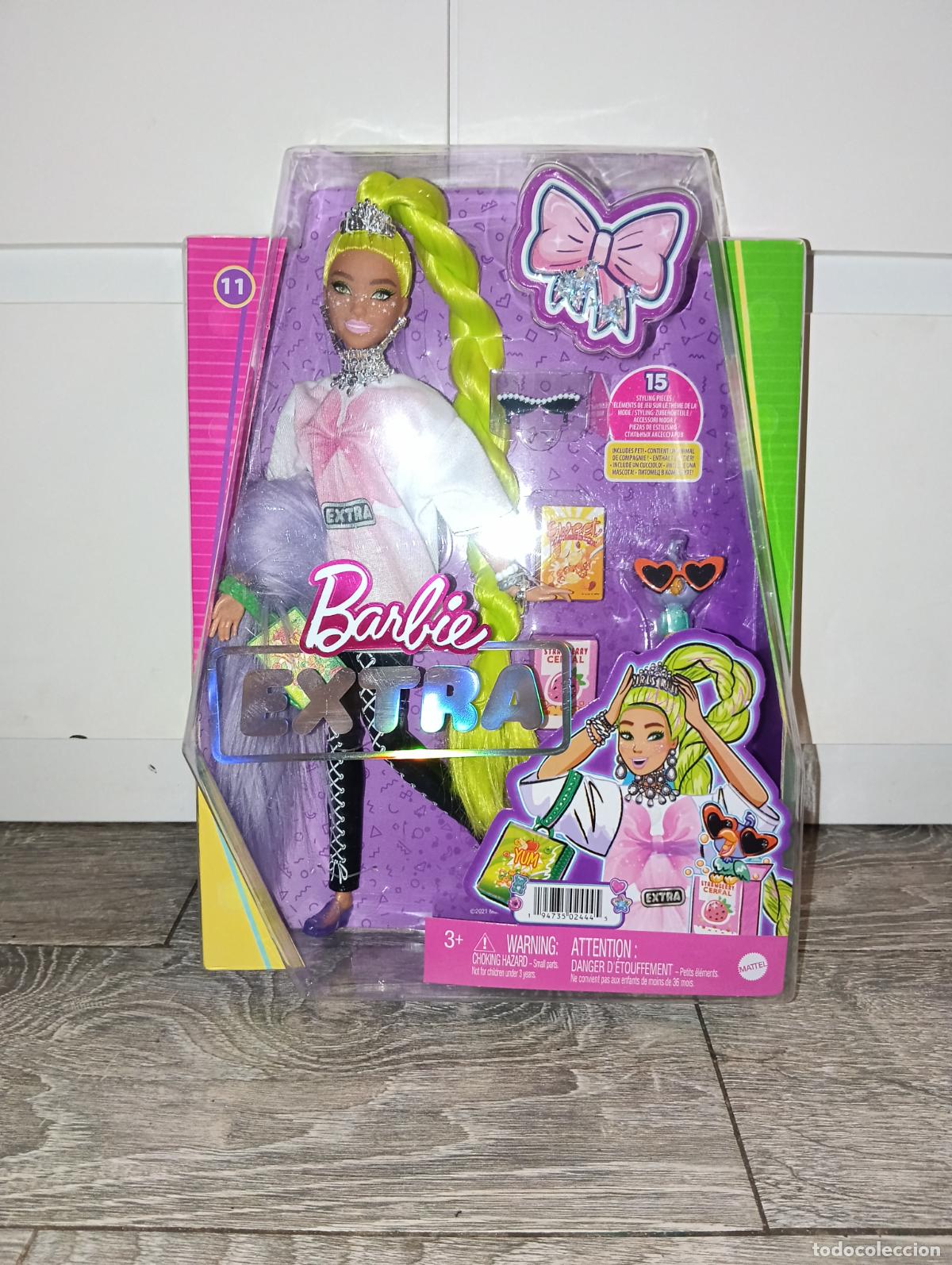 Barbie y Ken: Mu&ntilde;eca Barbie extra nueva en caja - Foto 1