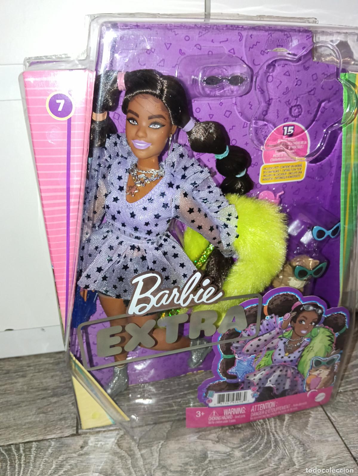 Barbie y Ken: Mu&ntilde;eca Barbie extra nueva en caja - Foto 2