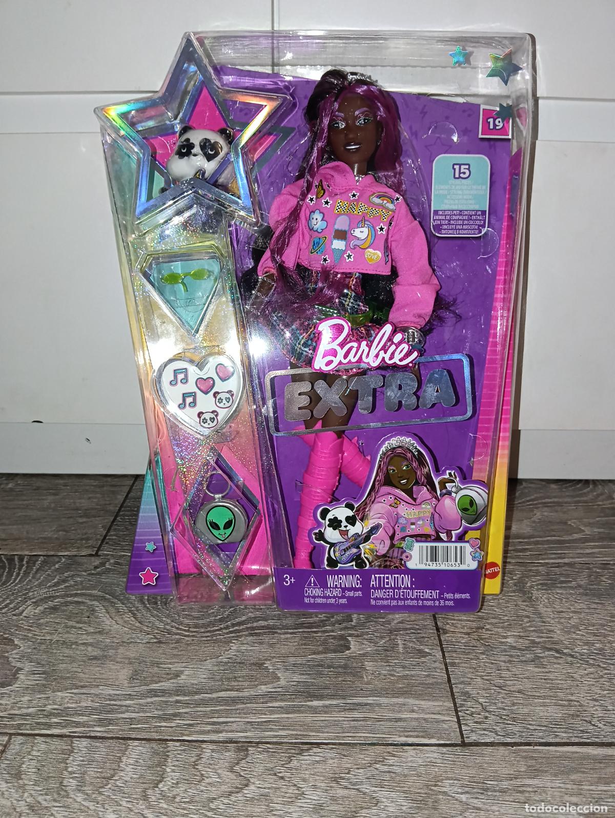 Barbie y Ken: Mu&ntilde;eca Barbie extra nueva en caja - Foto 2