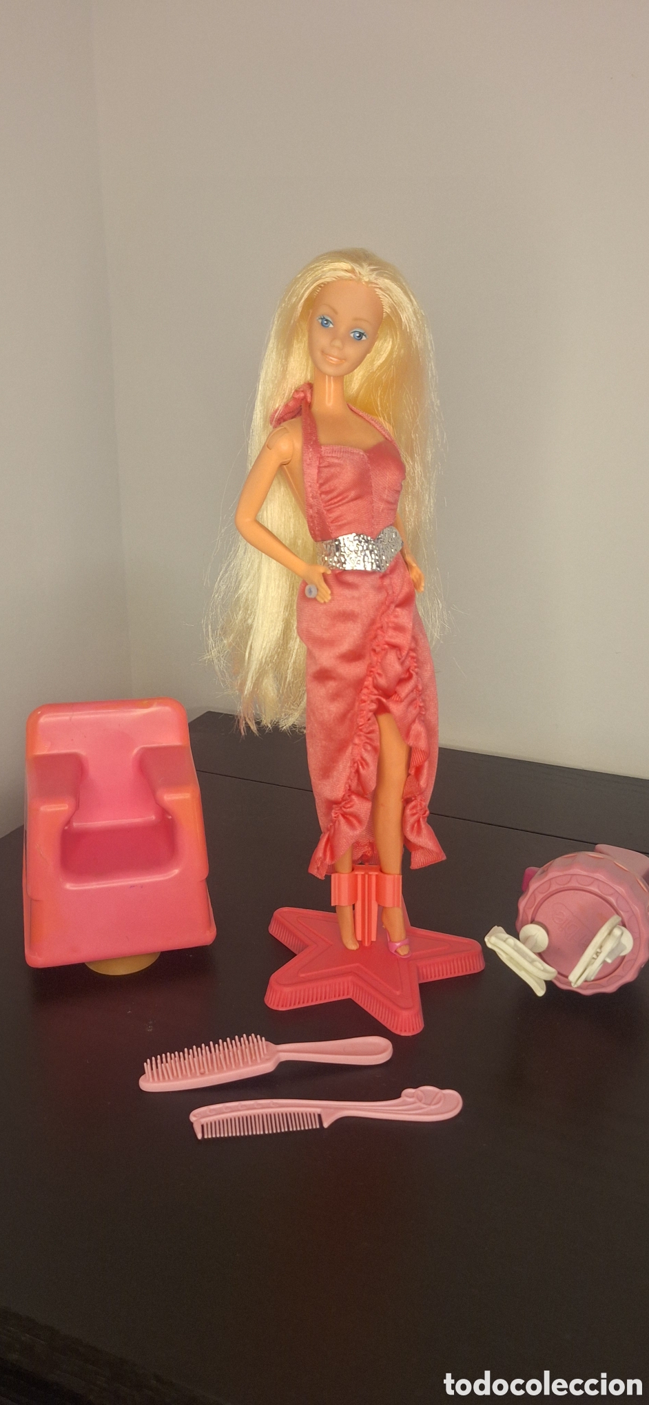 Barbie y Ken: Barbie trenzado magico congost y complementos - Foto 1