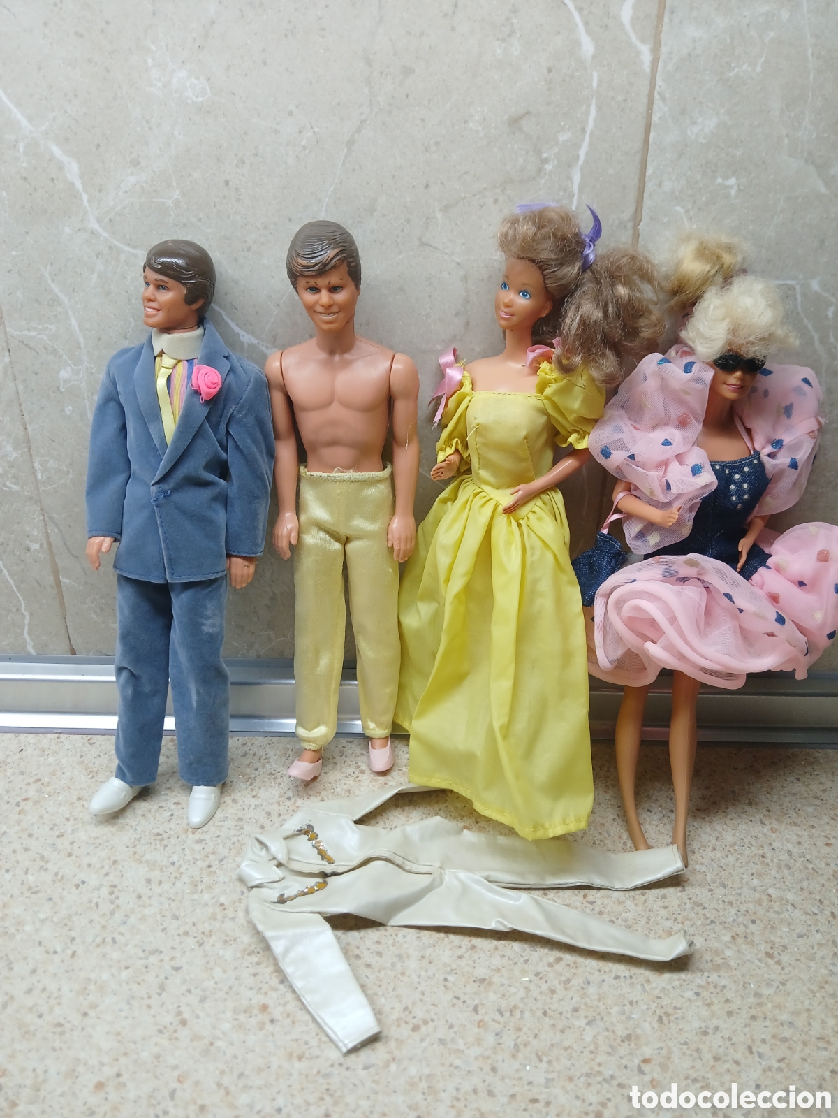 Barbie y Ken: LOTE,MU&Ntilde;ECA BARBIE Y KEN DE MATTEL MADE IN SPAIN.
