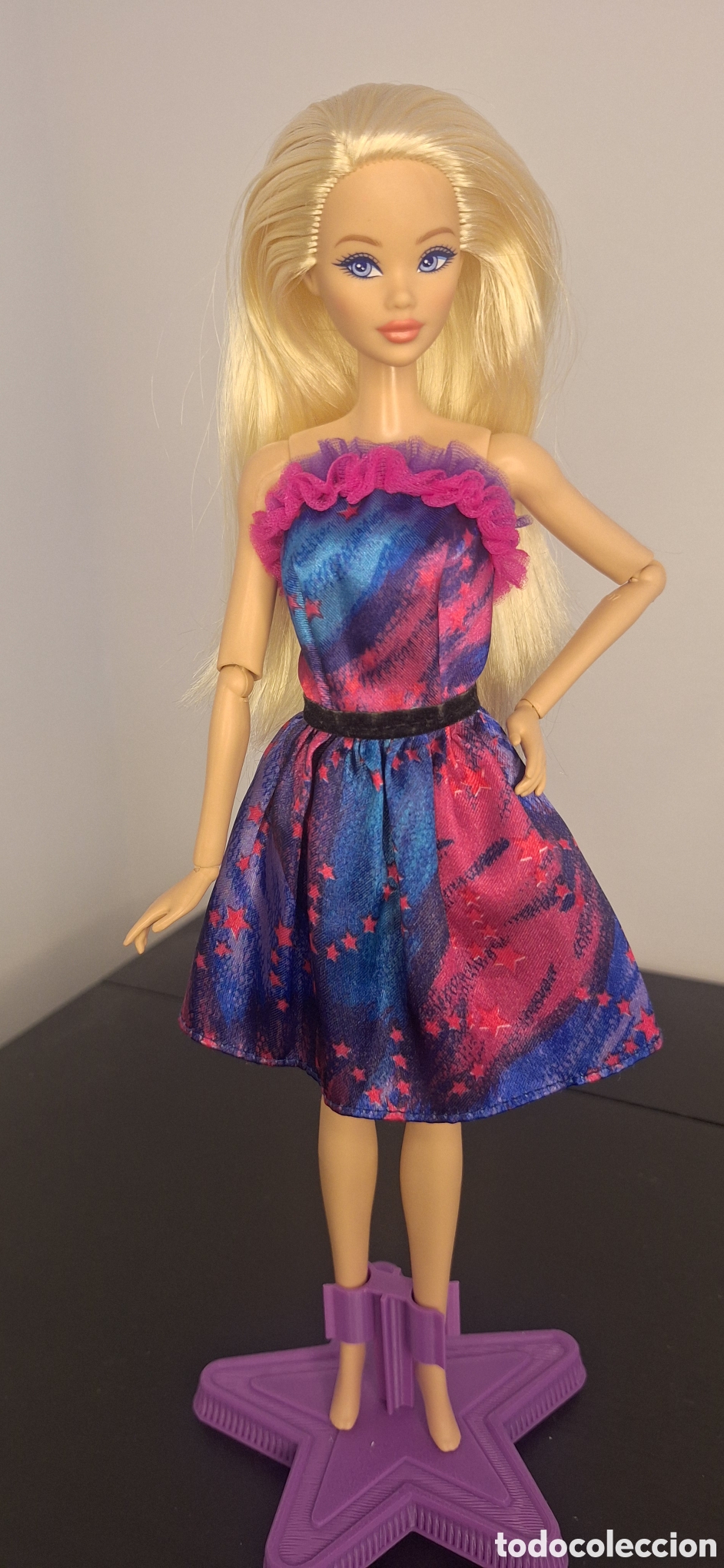 Barbie y Ken: vestido barbie blister a&ntilde;os 90
