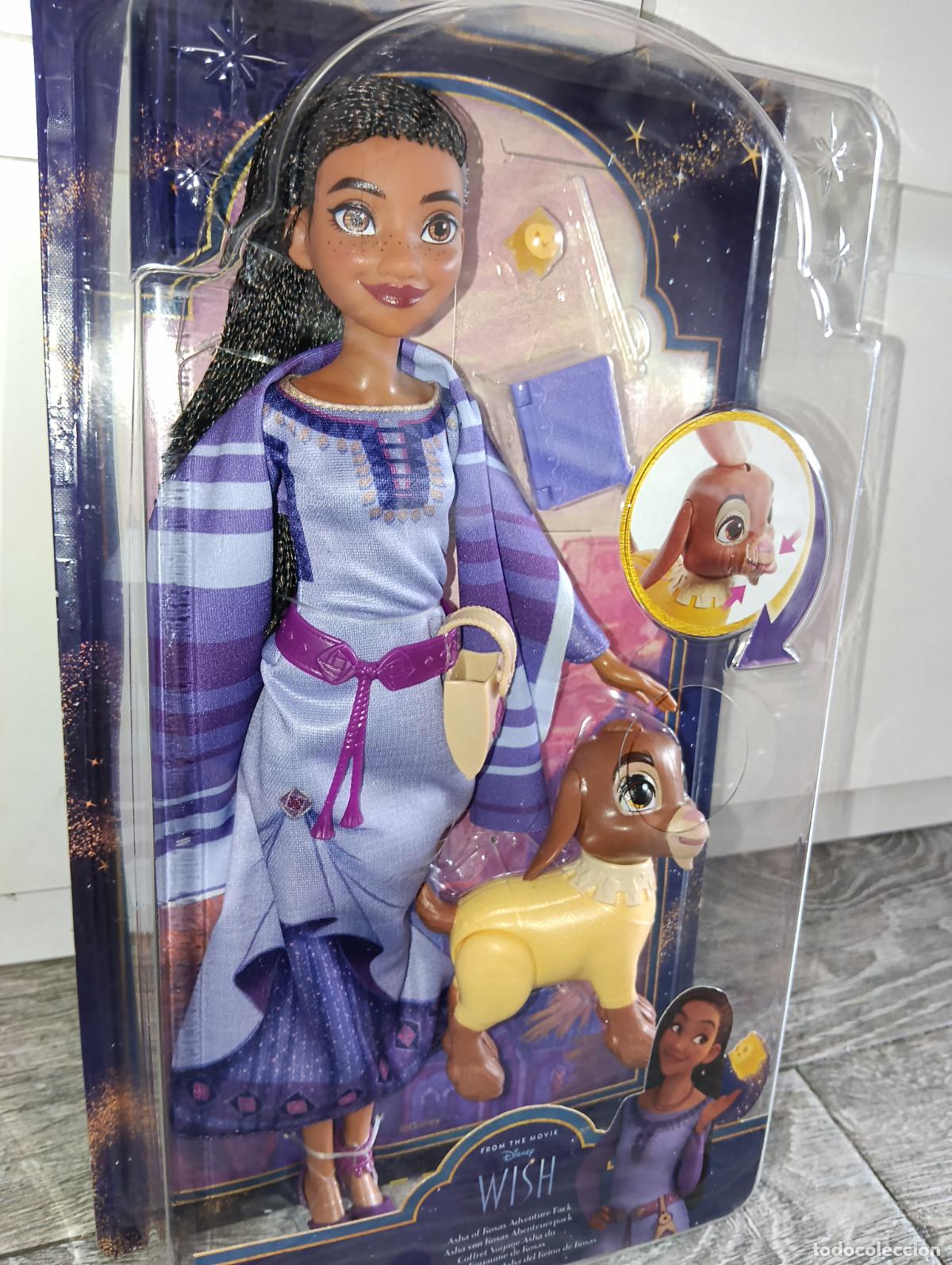 Barbie y Ken: Mu&ntilde;eca Barbie Asha Wish el poder de los deseos Disney Nueva en Caja - Foto 2