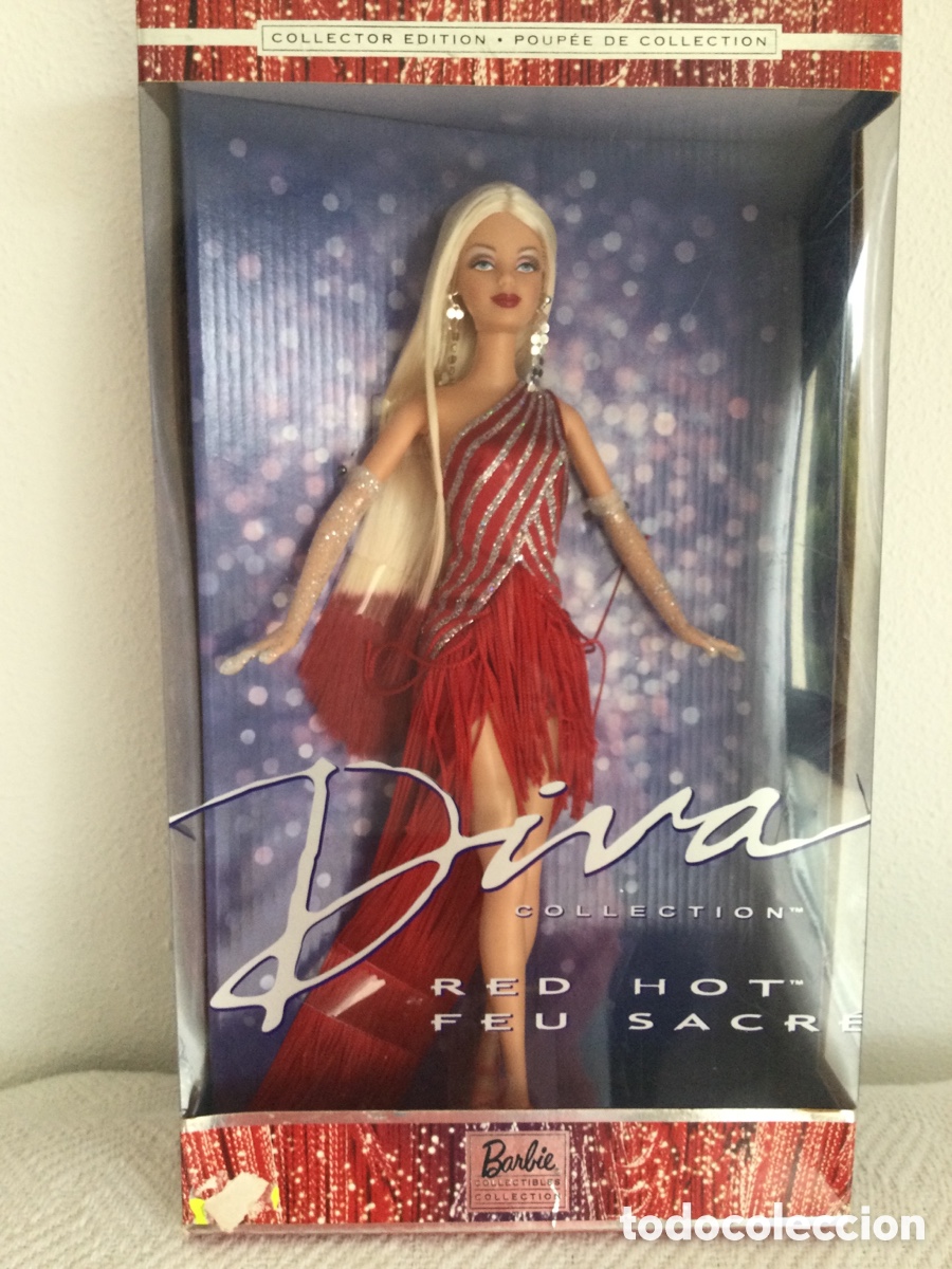 Barbie y Ken: Barbie Diva Red Hot sin uso