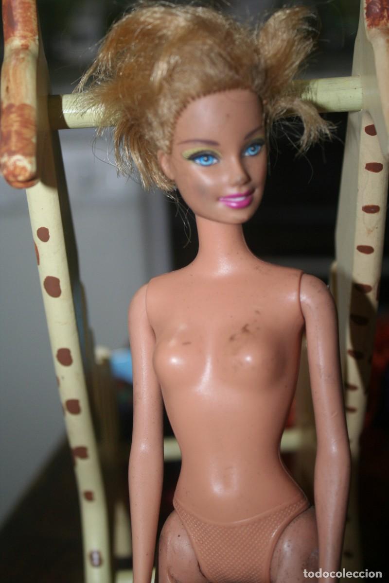 Barbie y Ken: mu&ntilde;eca barbie 1998 pelo cortado - Foto 1