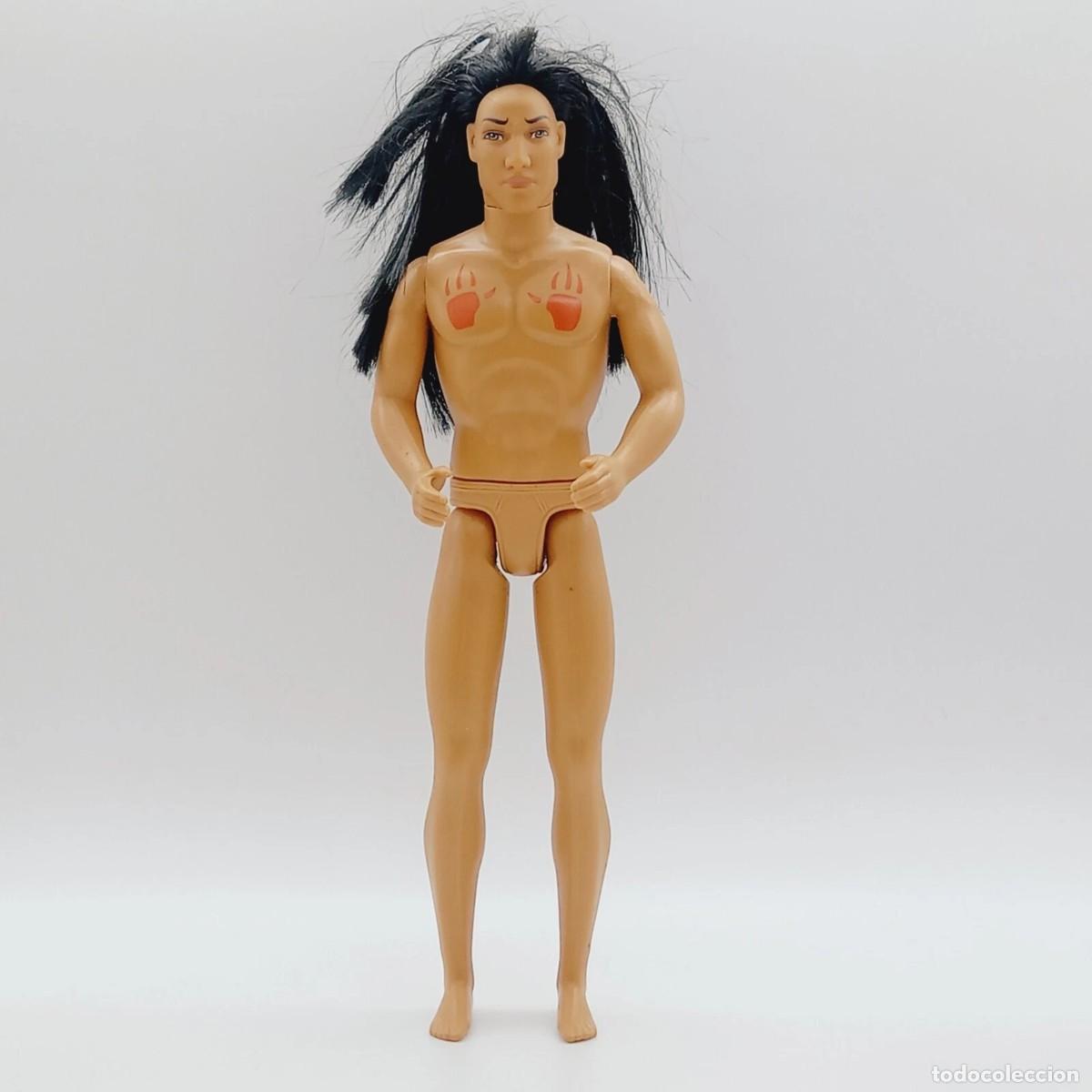 Barbie y Ken: Mu&ntilde;eco Barbie Doll Mattel Pocahontas Kocoum Disney official product vintage KEN original