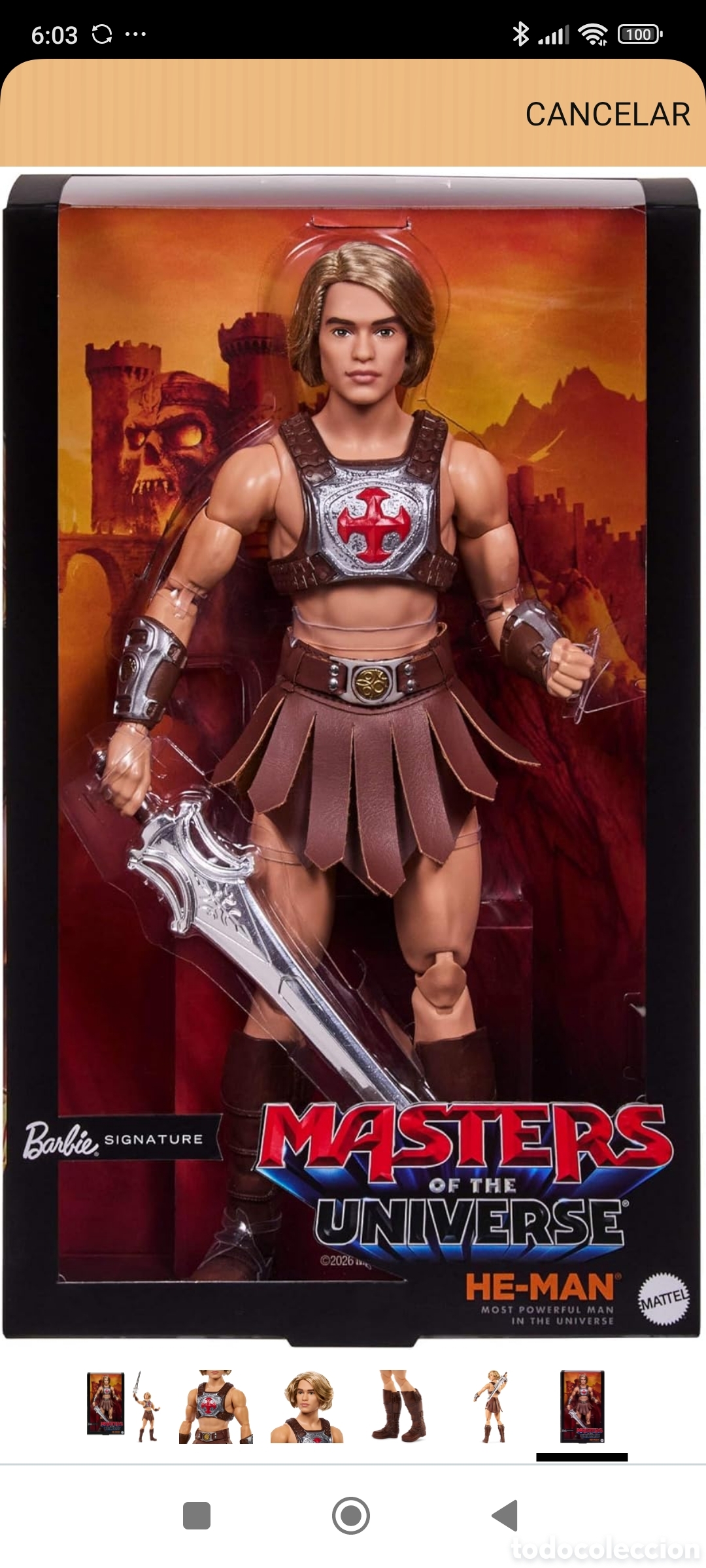 Barbie e Ken: Ken Masters of The Universe He-Man