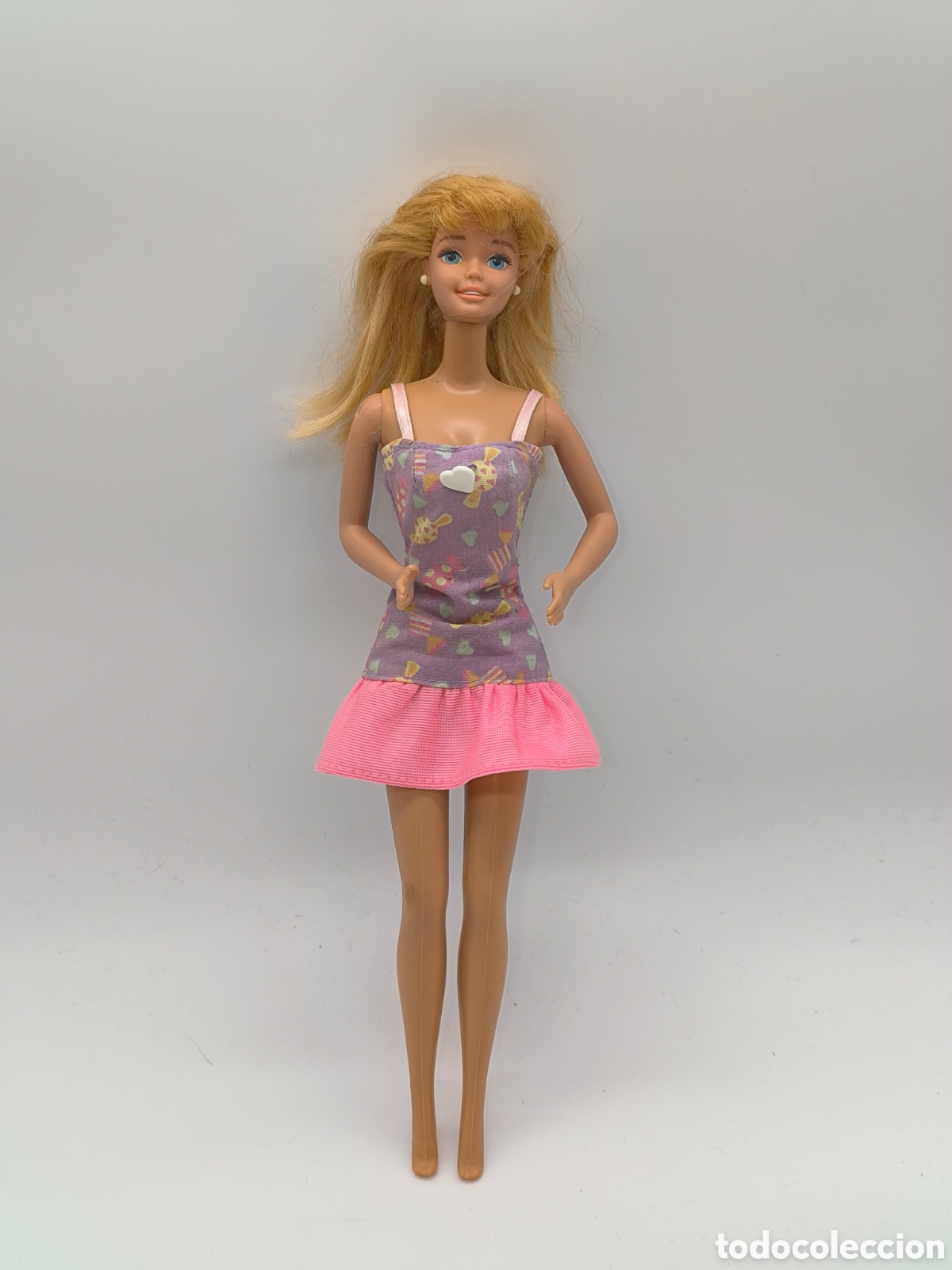 Barbie y Ken: Barbie Mattel 1976 vestido Sweet and Pretty mu&ntilde;eca vintage