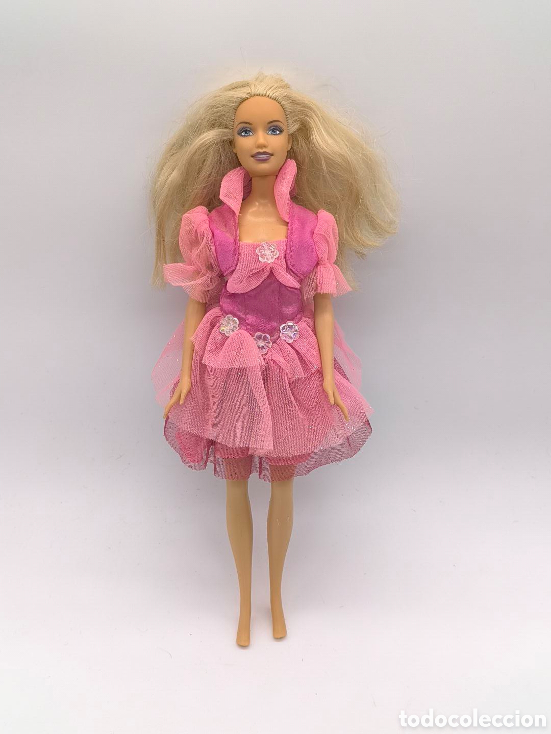 Barbie y Ken: Barbie vestido rosa princesa Mattel mu&ntilde;eca vintage