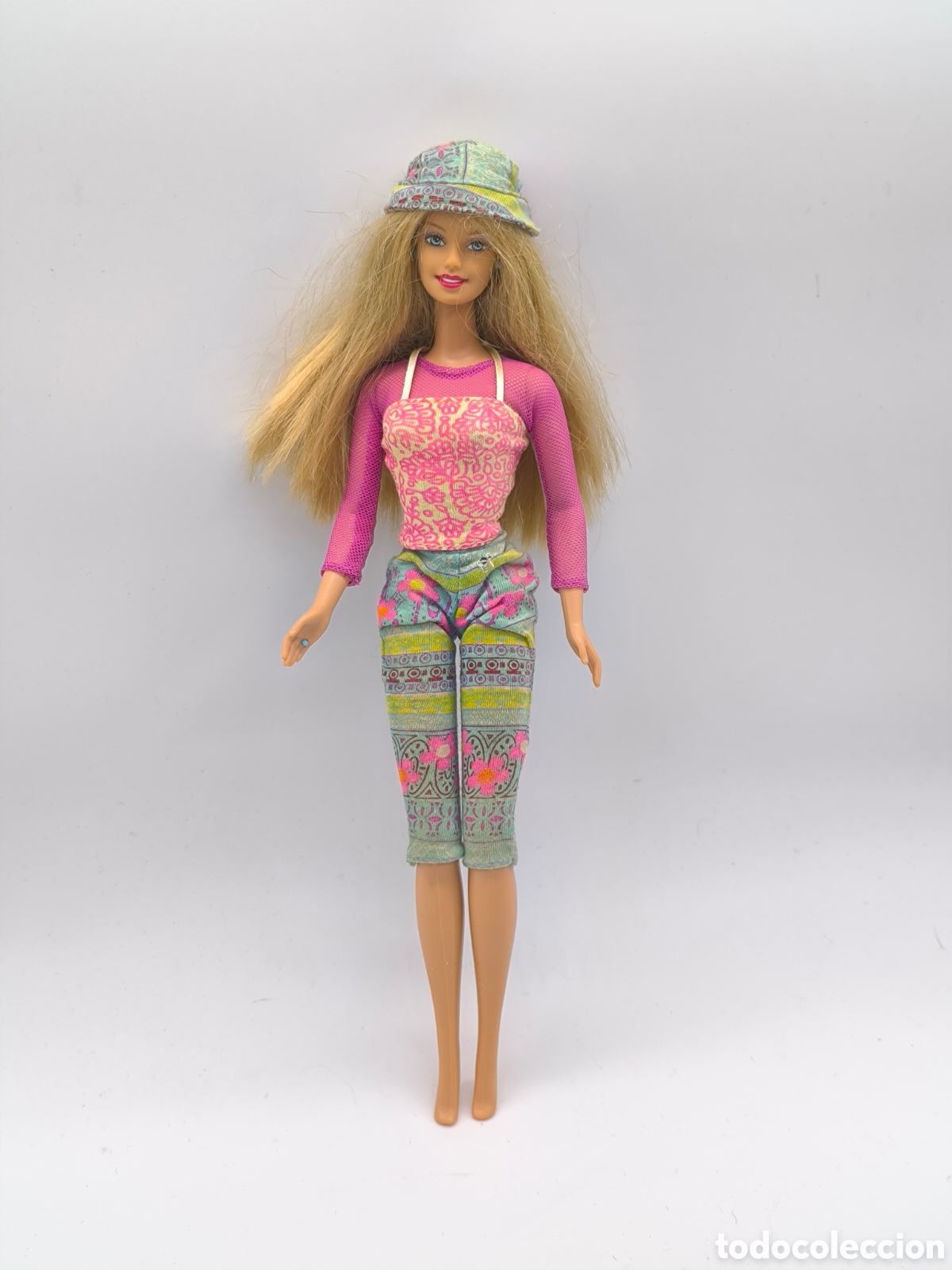 Barbie y Ken: Barbie Flower Power Mattel original mu&ntilde;eca vintage