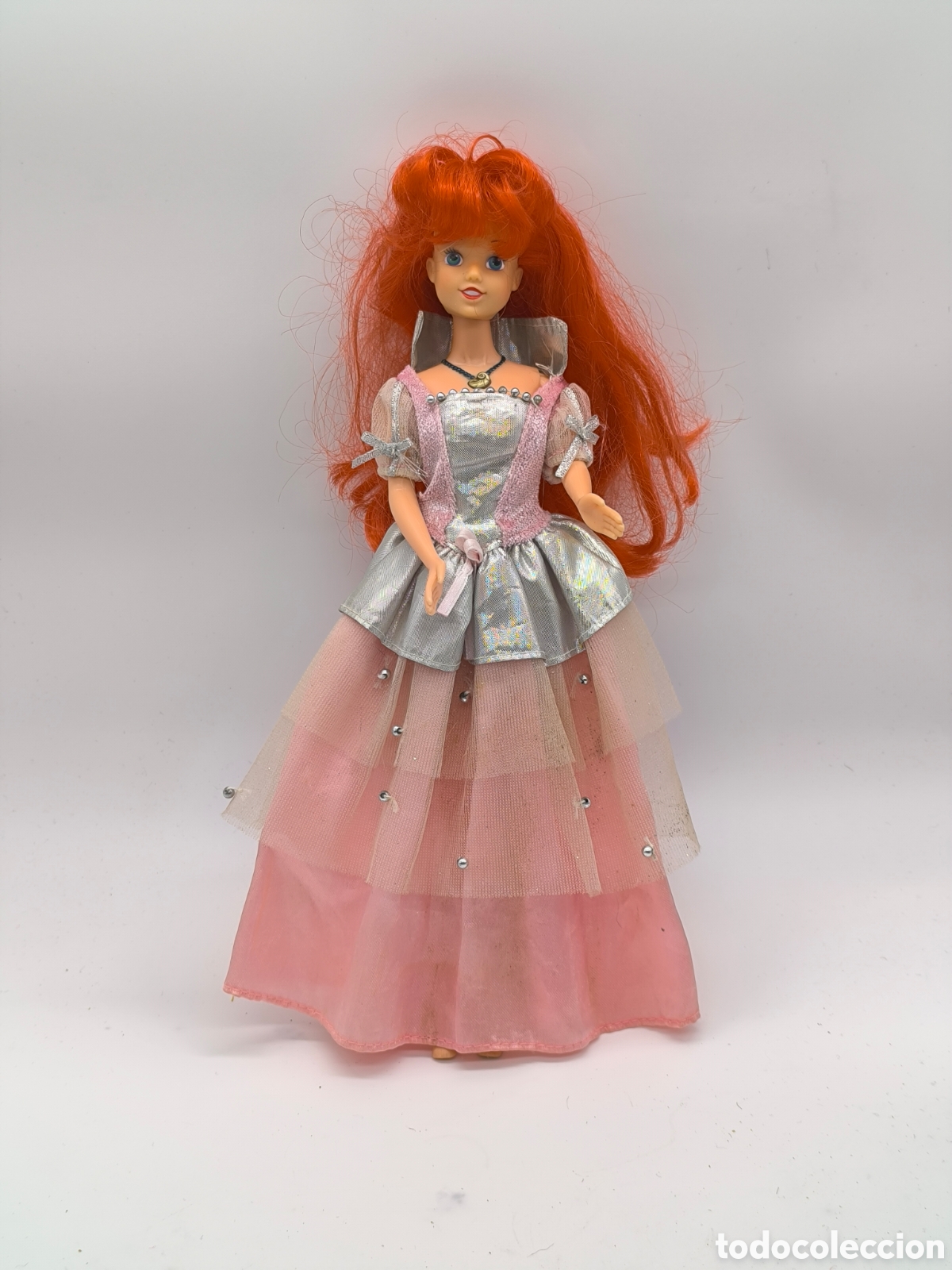 Barbie y Ken: Mu&ntilde;eca Ariel Disney original vestido princesa colecci&oacute;n vintage