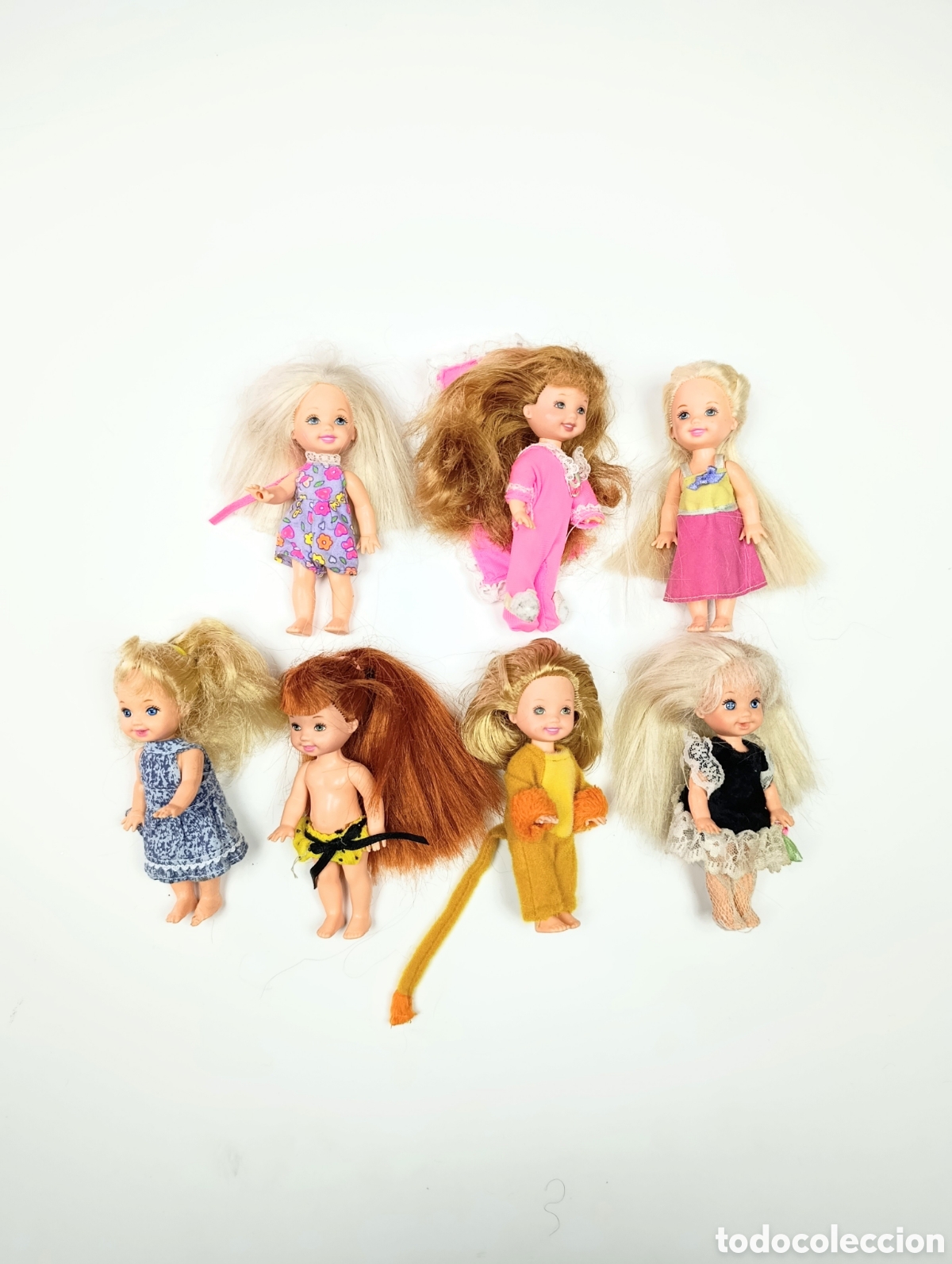 Barbie y Ken: Lote mu&ntilde;ecas Shelly/ Kelly