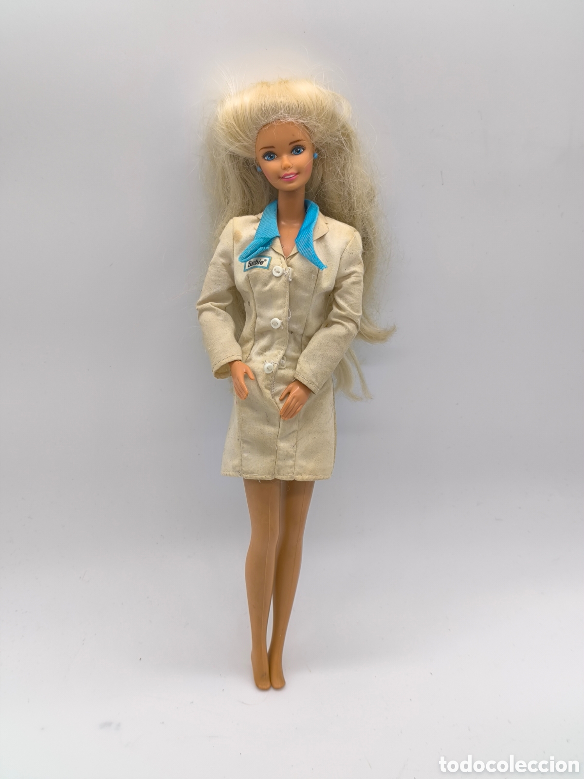 Barbie y Ken: Barbie Dentista Mattel original vintage mu&ntilde;eca profesional cl&iacute;nica