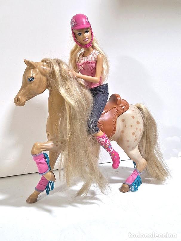 Barbie y Ken: Mu&ntilde;eca Barbie a caballo Mattel 1983-1999