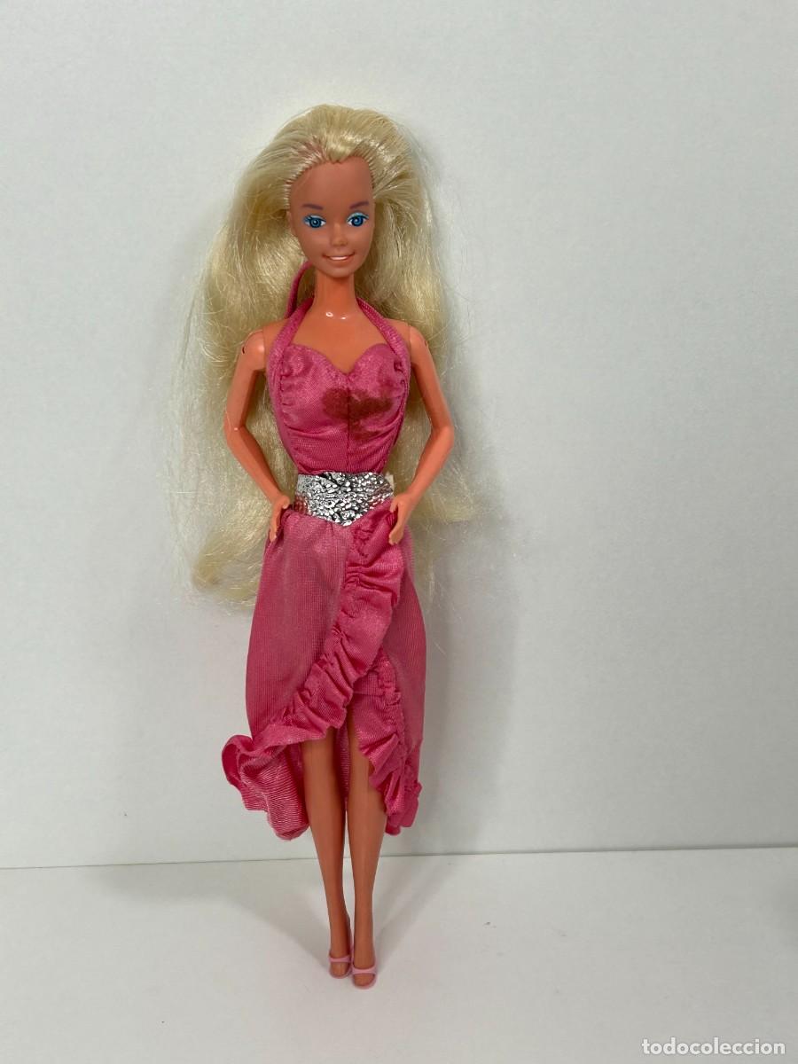 Barbie y Ken: ANTIGUA MU&Ntilde;ECA BARBIE TRENZADO M&Aacute;GICO MATTEL SPAIN