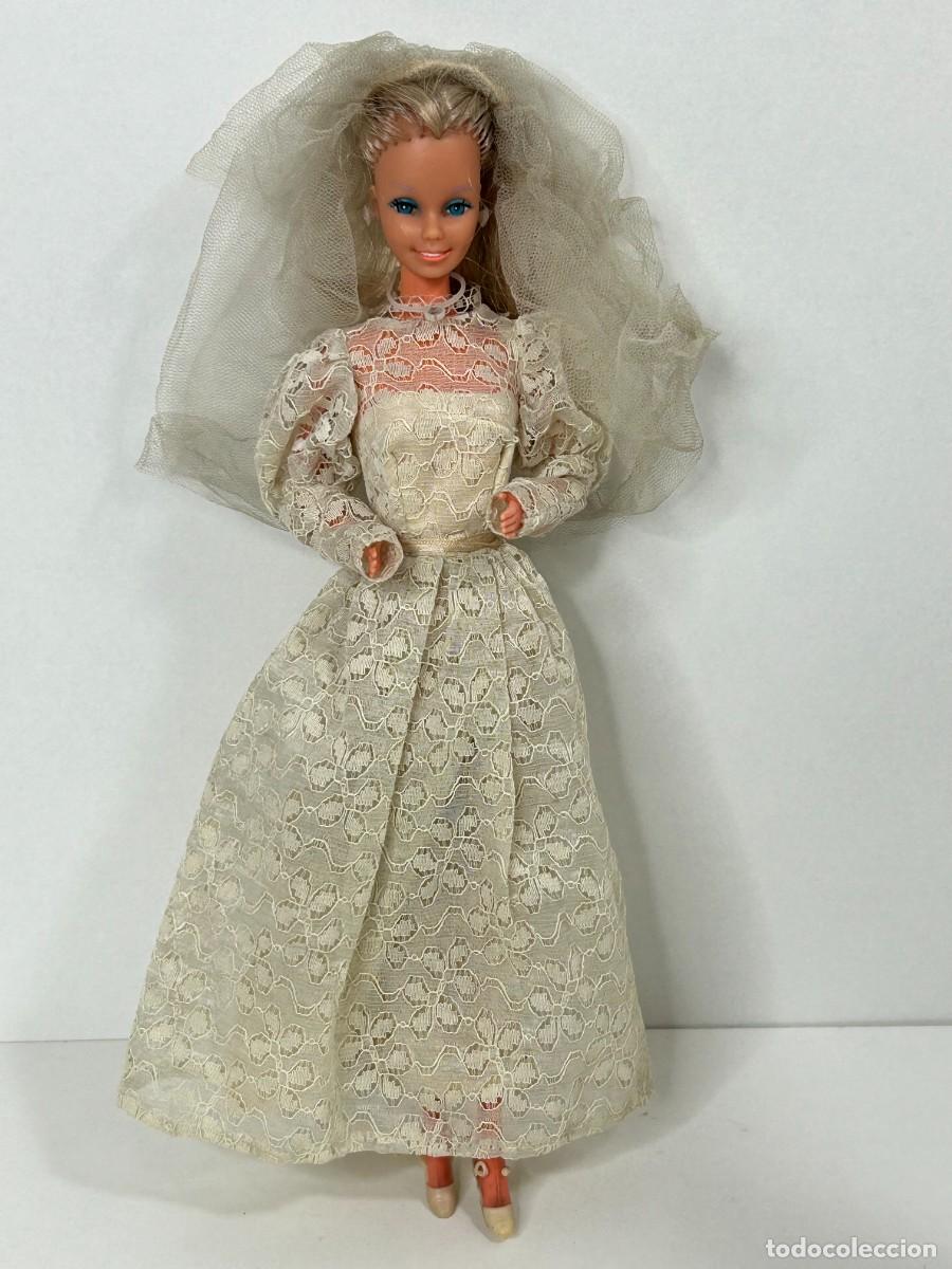 Barbie y Ken: ANTIGUA MU&Ntilde;ECA BARBIE NOVIA CONGOST MATTEL SPAIN