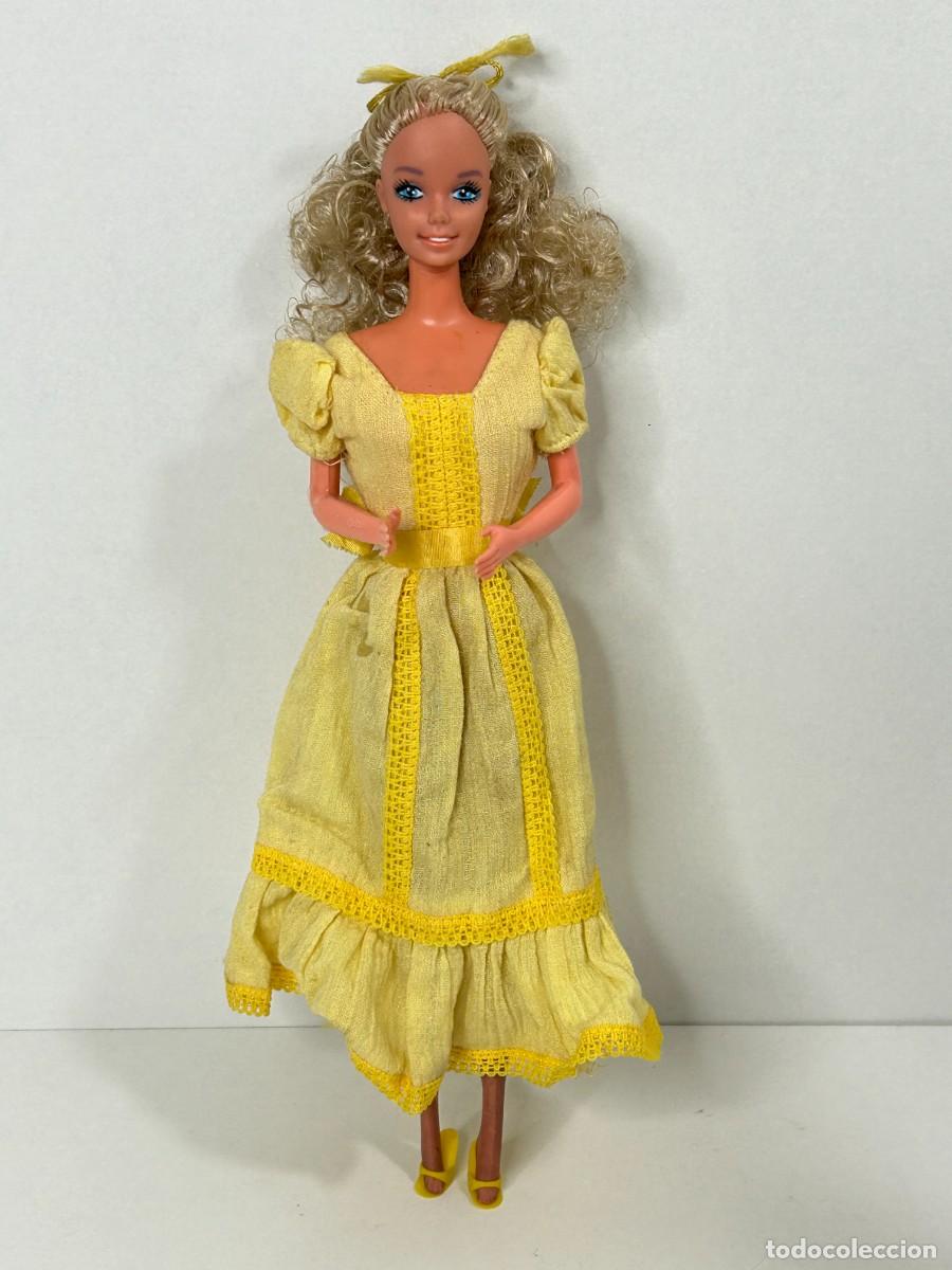 Barbie y Ken: ANTIGUA MU&Ntilde;ECA BARBIE RIZOS CONGOST MATTEL SPAIN