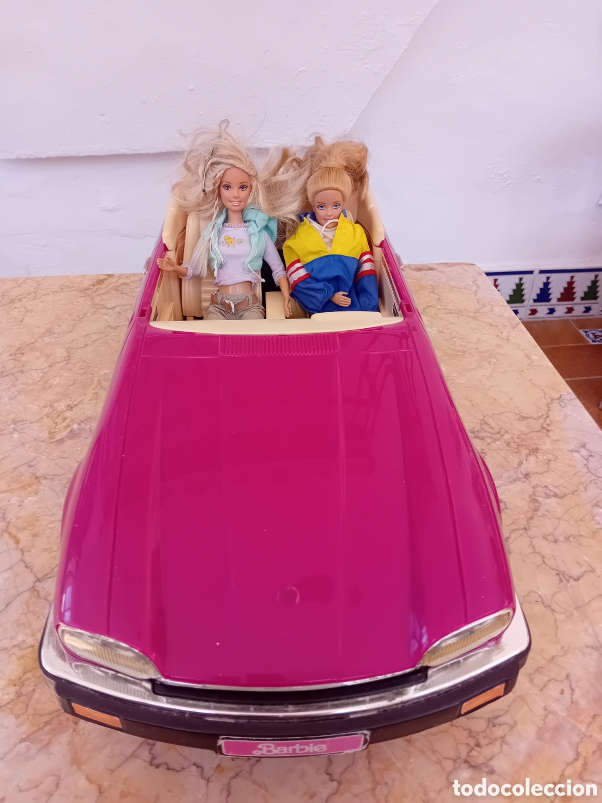 Barbie y Ken: LOTR COCHE JAGUAR XJS MU&Ntilde;ECAS BARBIE MATTEL