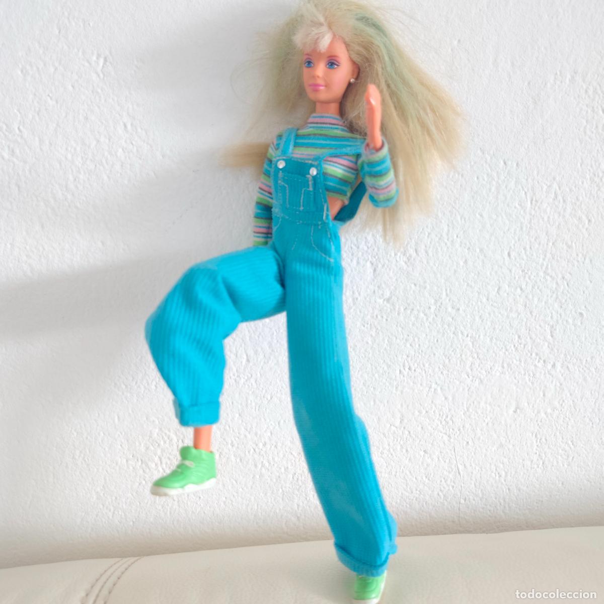 Barbie y Ken: BARBIE COOL BLUE MATTEL 1991, 1993 CHINA, ARTICULADA , CON BAMBOS, MONO