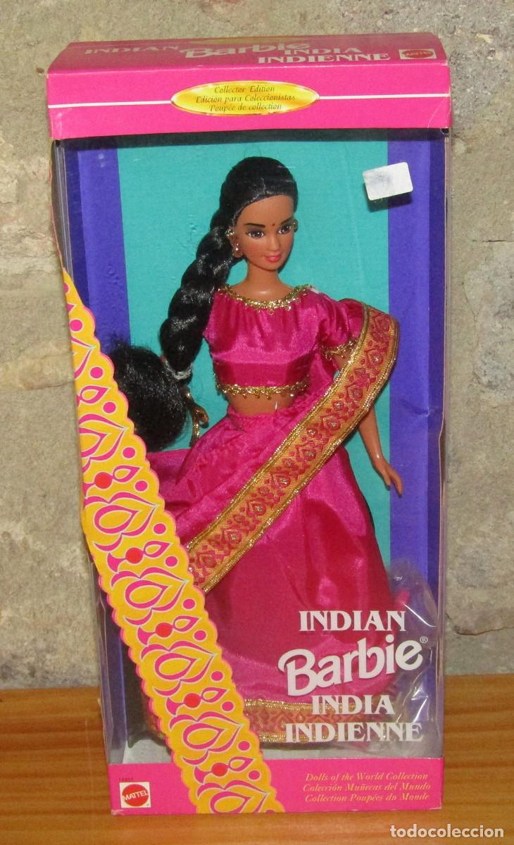 Barbie y Ken: ANTIGUA MU&Ntilde;ECA BARBIE INDIA / INDIAN BARBIE, DE MATTEL - NUEVA Y EN SU CAJA - NRFB - 1995