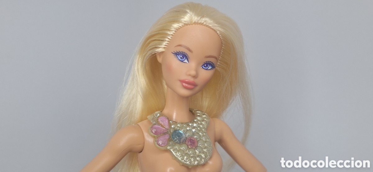 Barbie y Ken: Collar Barbie Jewel secrets 1986