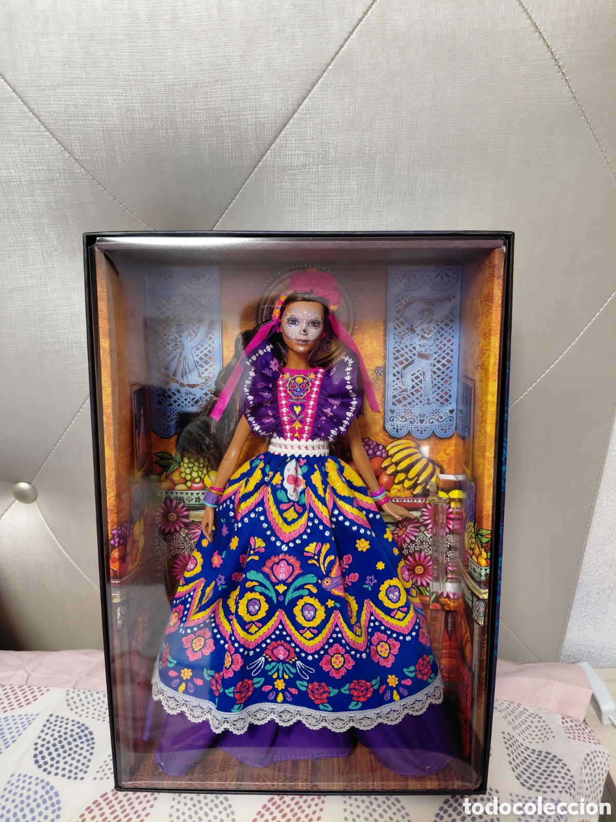 Barbie y Ken: Mu&ntilde;eca barbie dia de los muertos