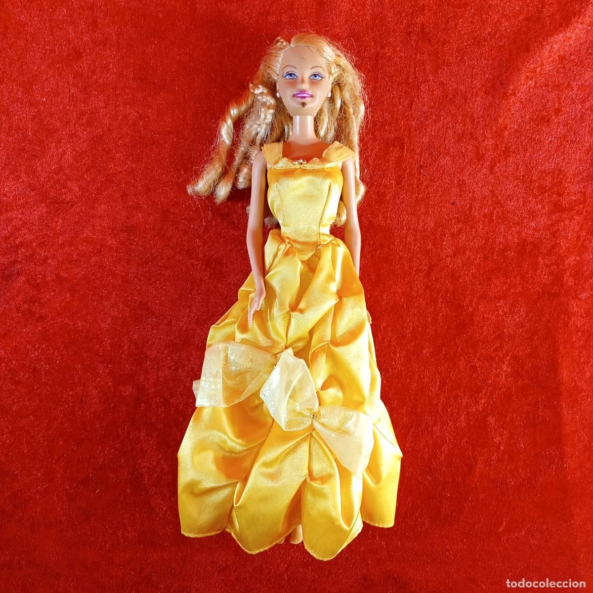 Barbie y Ken: PRECIOSA MU&Ntilde;ECA - BARBIE - LA BELLA Y LA BESTIA - MATTEL - 1998 - 300 X 85 MM / 5651