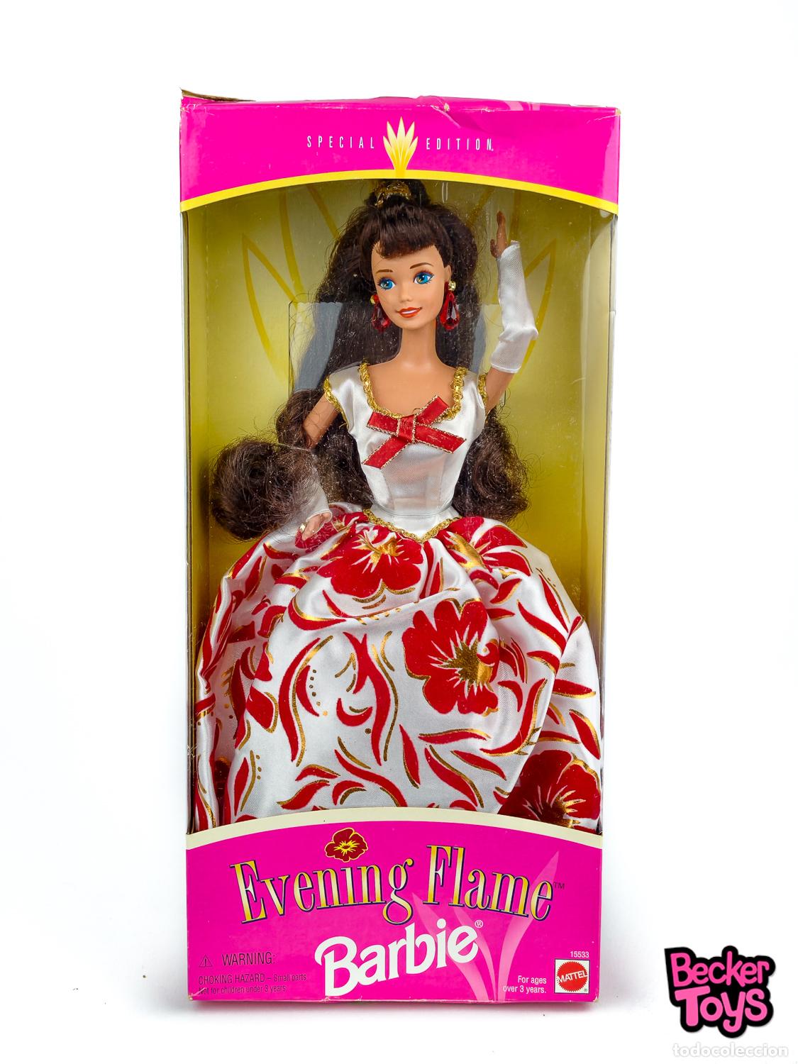 Barbie e Ken: Barbie Evening Flame de 1995 - Mattel
