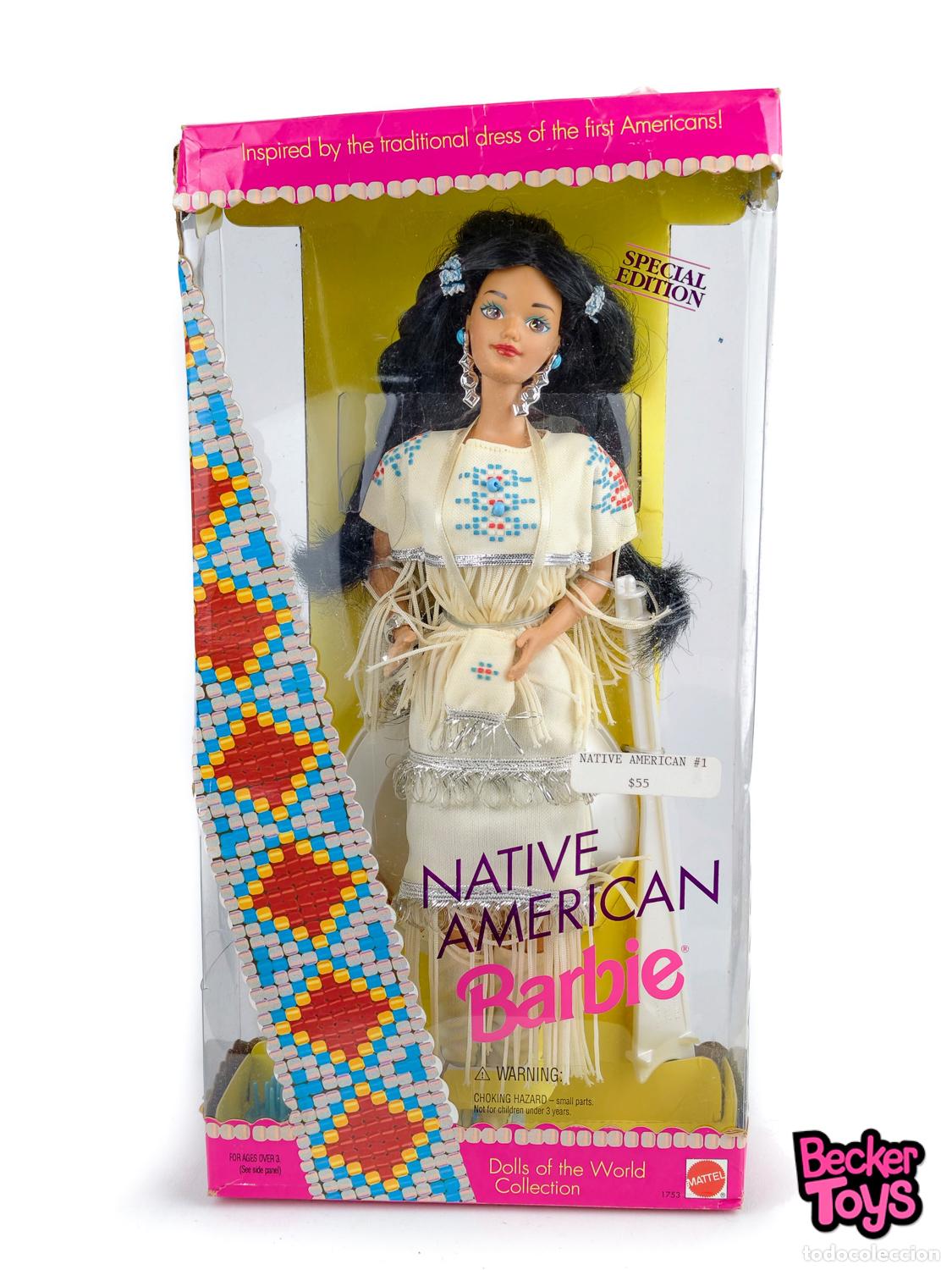 Barbie e Ken: Barbie Native American de 1992 - Mattel