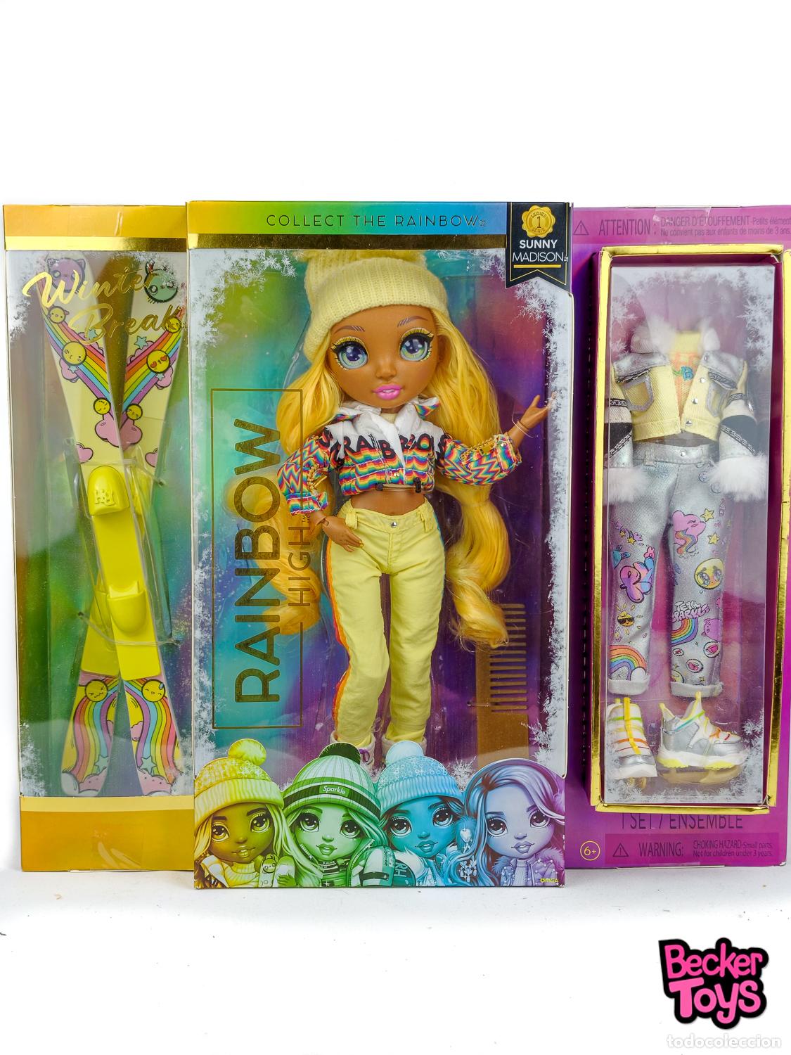 Barbie y Ken: Rainbow High Sunny Madison Winter Break de 2021 - MGA