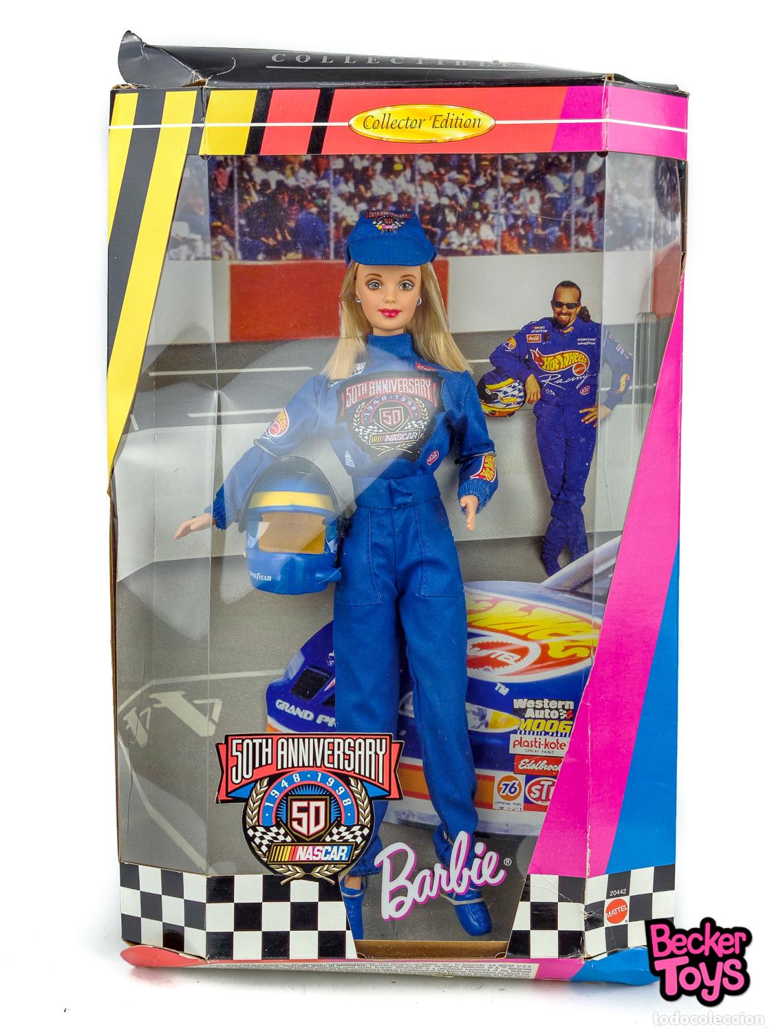 Barbie and Ken: Barbie Nascar 50th Anniversary de 1998 - Mattel