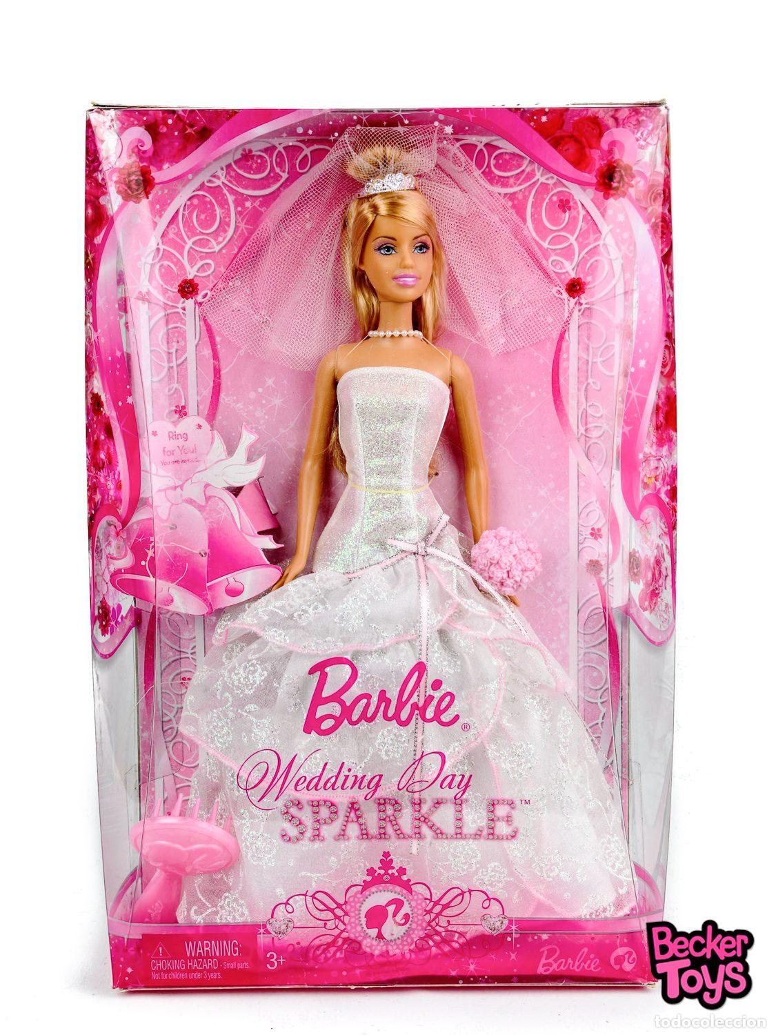 Barbie y Ken: Barbie Wedding Day Sparkle de 2008 - Mattel